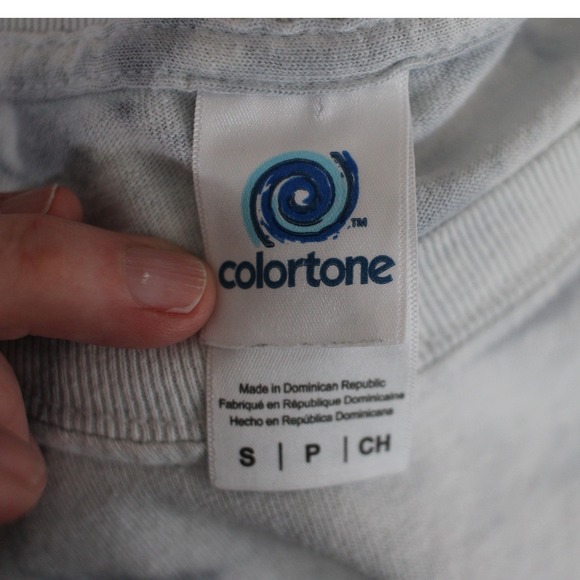 Michigan Tie Dye T Shirt Small Gray Graphic Great Lakes State Unisex Cotton - Picture 3 of 5